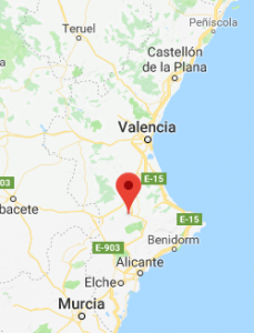 A map showing where is my home town